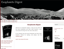 Tablet Screenshot of exoplanetsdigest.com